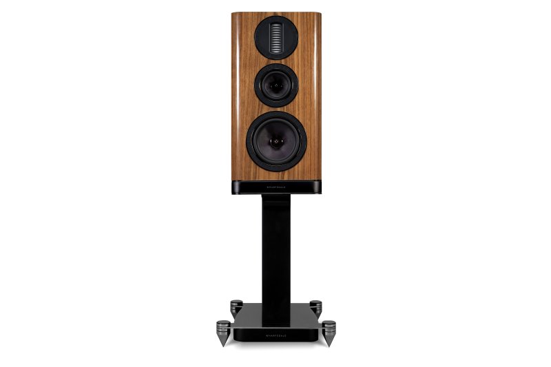 Wharfedale Aura 2 Hi-Gloss Walnut front view