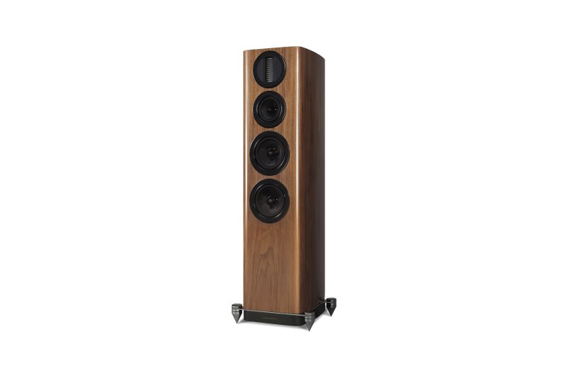 Wharfedale Aura 3 Floorstanding Speakers Walnut - Front