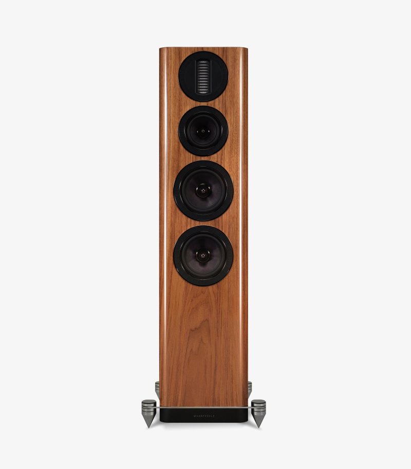 Wharfedale Aura 3 Floorstanding Speakers Walnut - Front