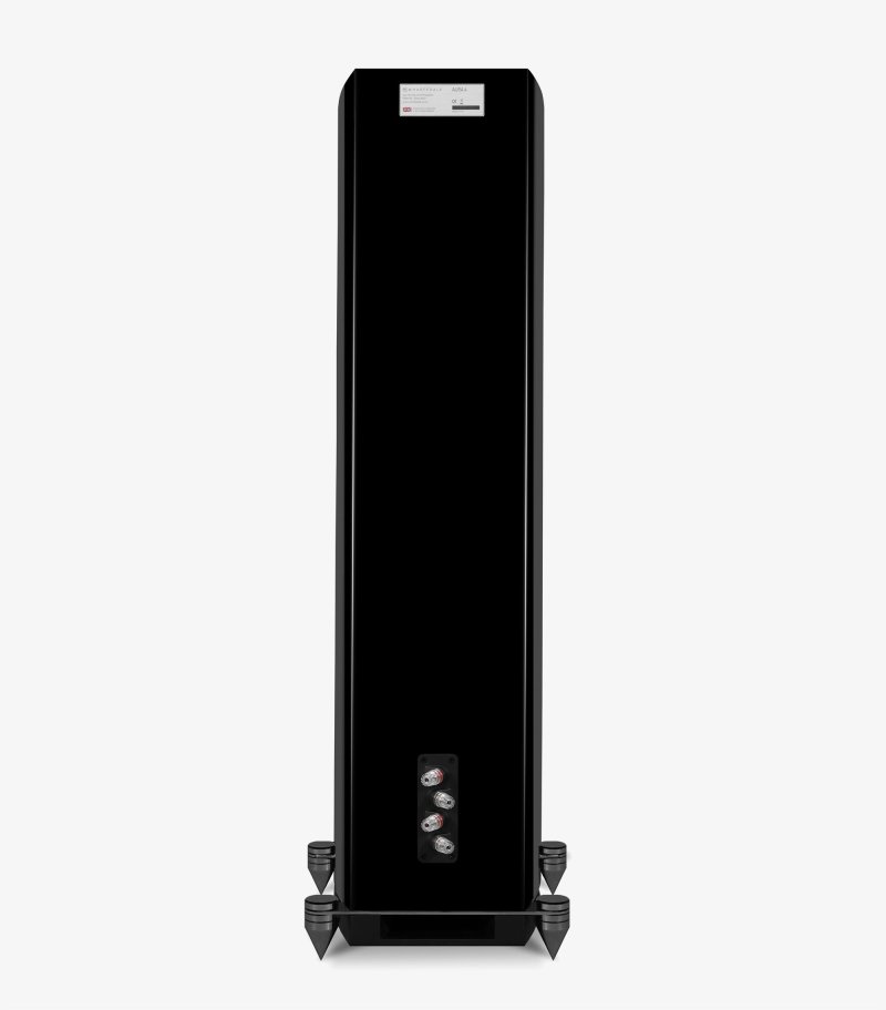 Wharfedale Aura 4 Floorstanding Speakers Black - Rear