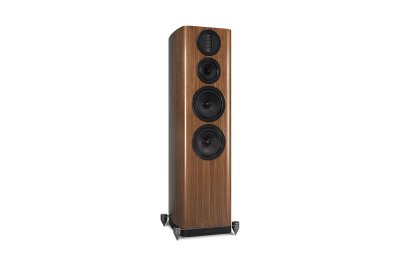 Wharfedale Aura 4 Floorstanding Speakers Walnut