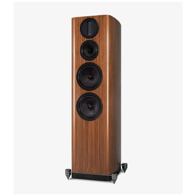 Wharfedale Aura 4 Floorstanding Speakers Walnut