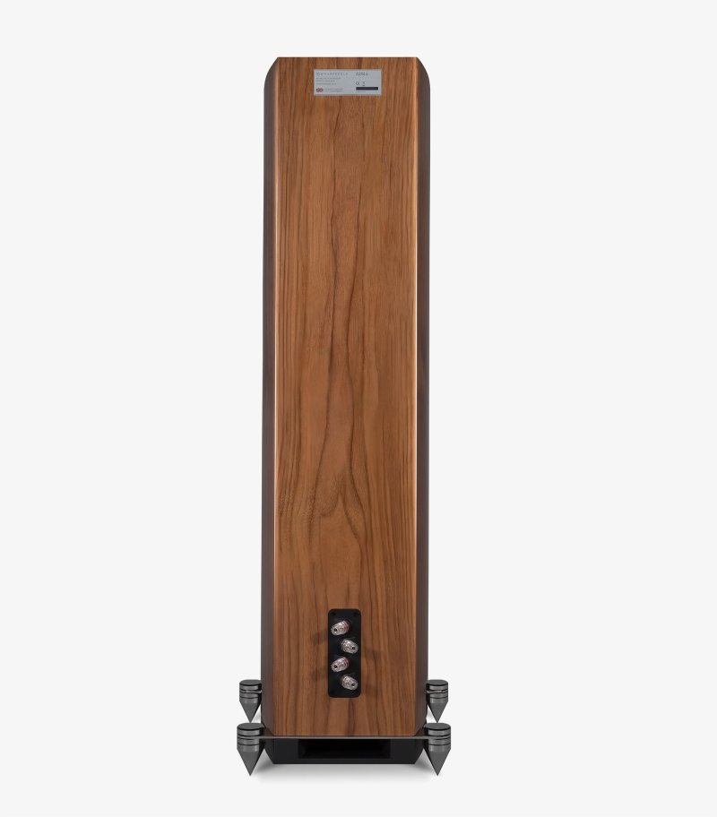 Wharfedale Aura 4 Floorstanding Speakers Walnut - Rear