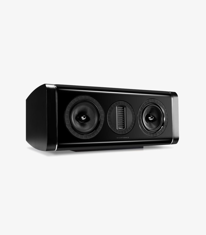 Wharfedale Aura C Centre Speaker Black rear