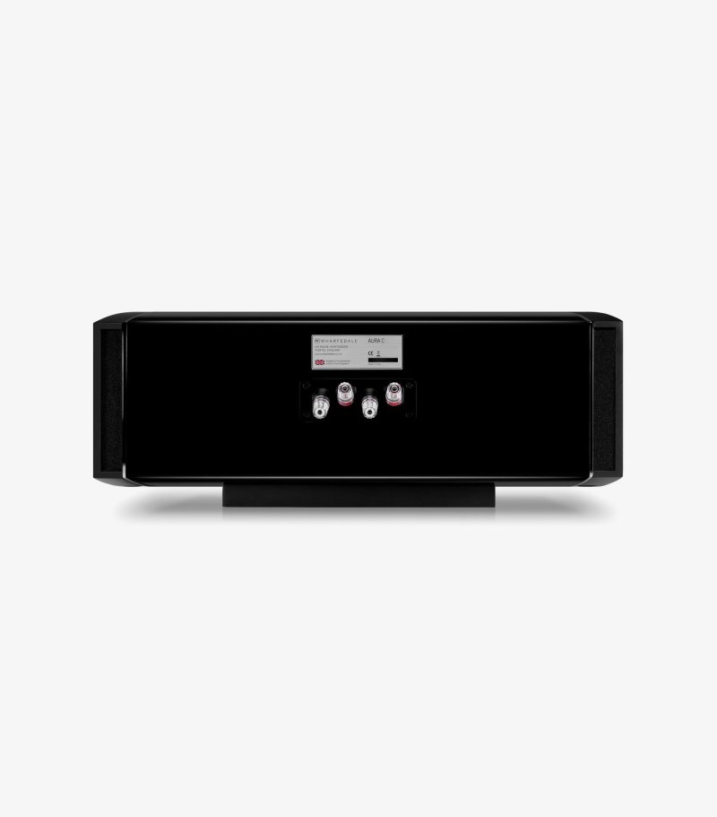 Wharfedale Aura C Centre Speaker Black lifestyle