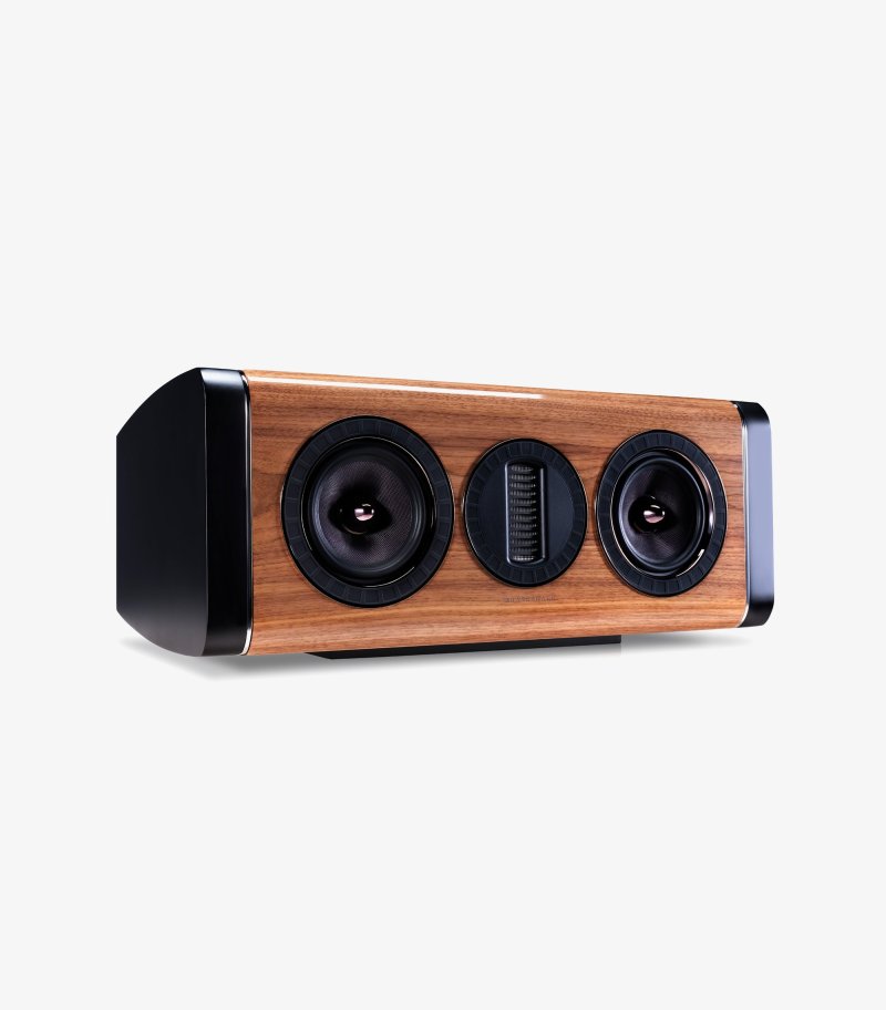 Wharfedale Aura C Centre Speaker Walnut rear