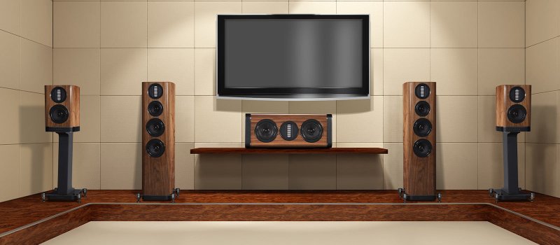 Wharfedale Aura CS Centre Speaker Walnut - Lifestyle