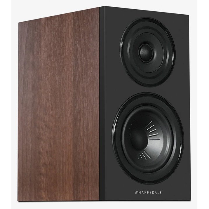Wharfedale Diamond 12.1i Classic Walnut Bookshelf Front