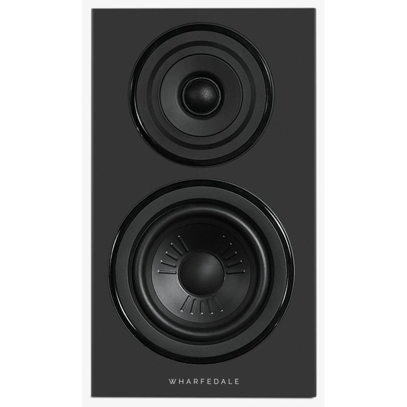 Wharfedale Diamond 12.1i Bookshelf Speaker Walnut front baffle
