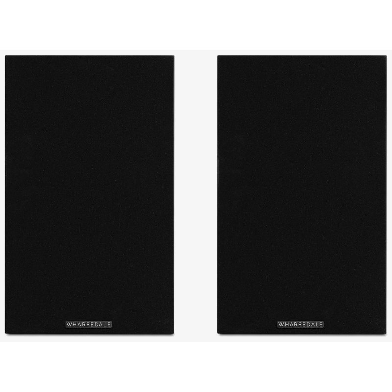 Wharfedale Diamond 12.2i Bookshelf Speakers Black (Pair) - with grilles