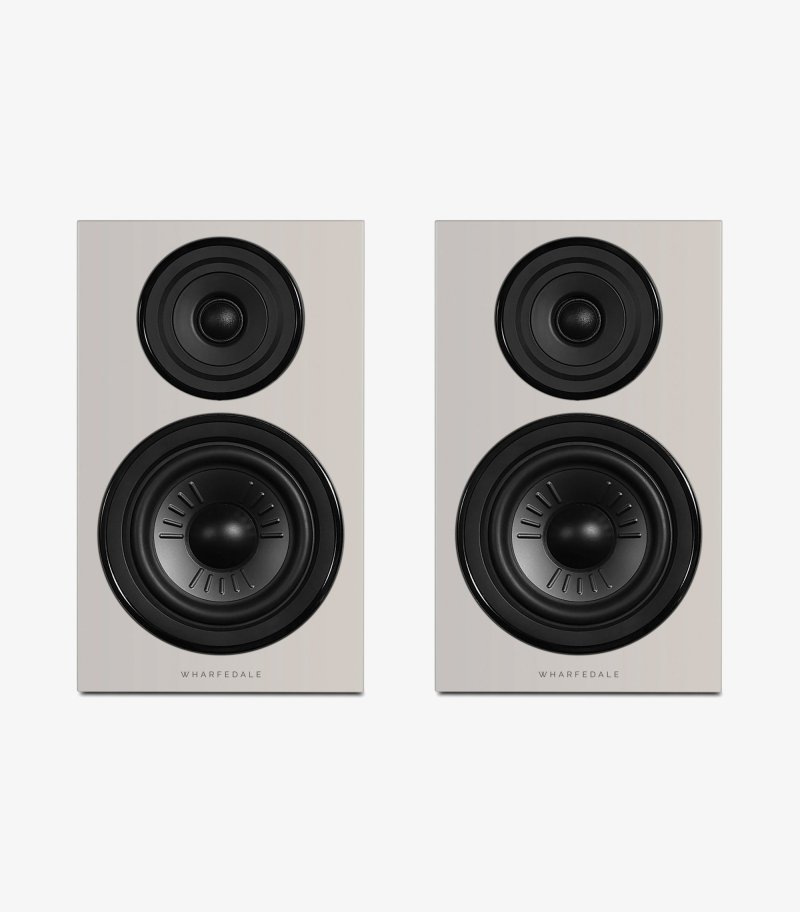 Wharfedale Diamond 12.2i Bookshelf Speakers Stone Grey (Pair) pair
