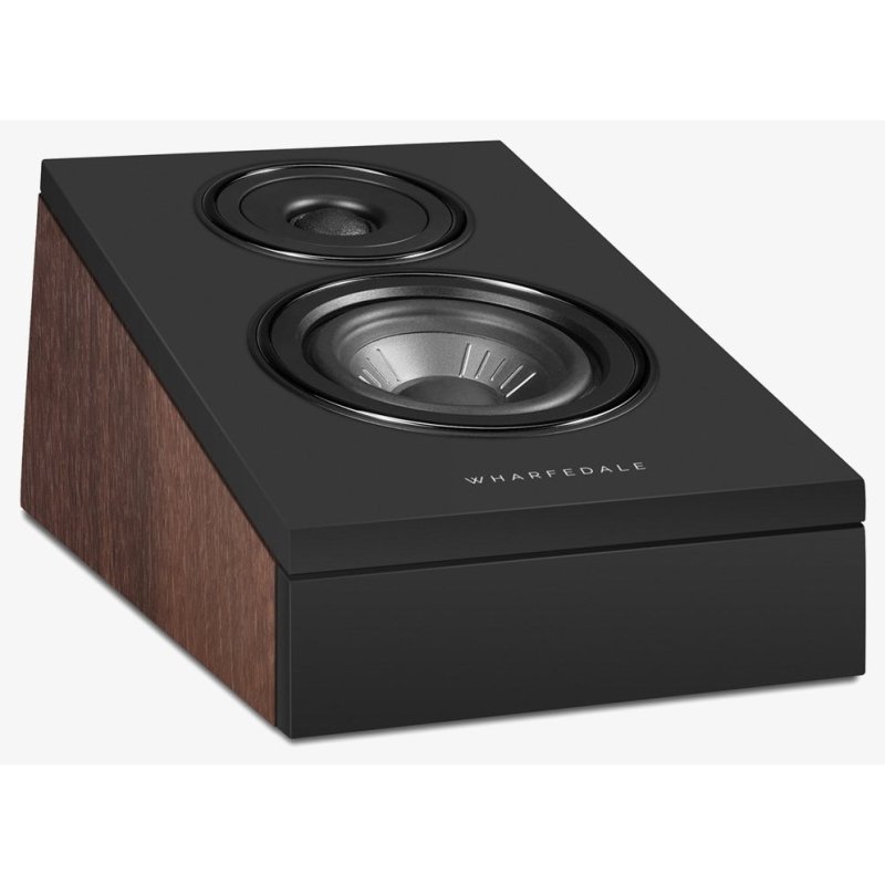 Wharfedale Diamond 12 3Di Atmos Speakers Walnut (Pair) - Angle