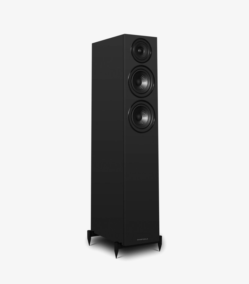 Wharfedale Diamond 12.3i Floorstanding Speakers Black (Pair) - alternate angle