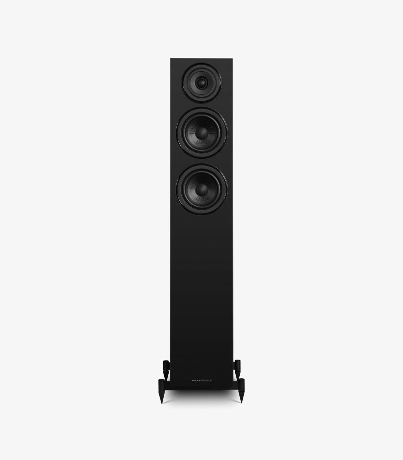 Wharfedale Diamond 12.3i Floorstanding Speakers Black (Pair) - front