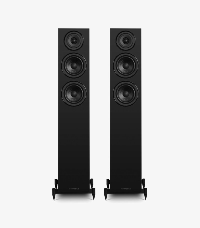 Wharfedale Diamond 12.3i Floorstanding Speakers Black (Pair) - pair