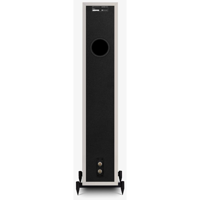 Wharfedale Diamond 12.3i Floorstanding Speaker Stone Grey rear panel showing reflex port and binding posts