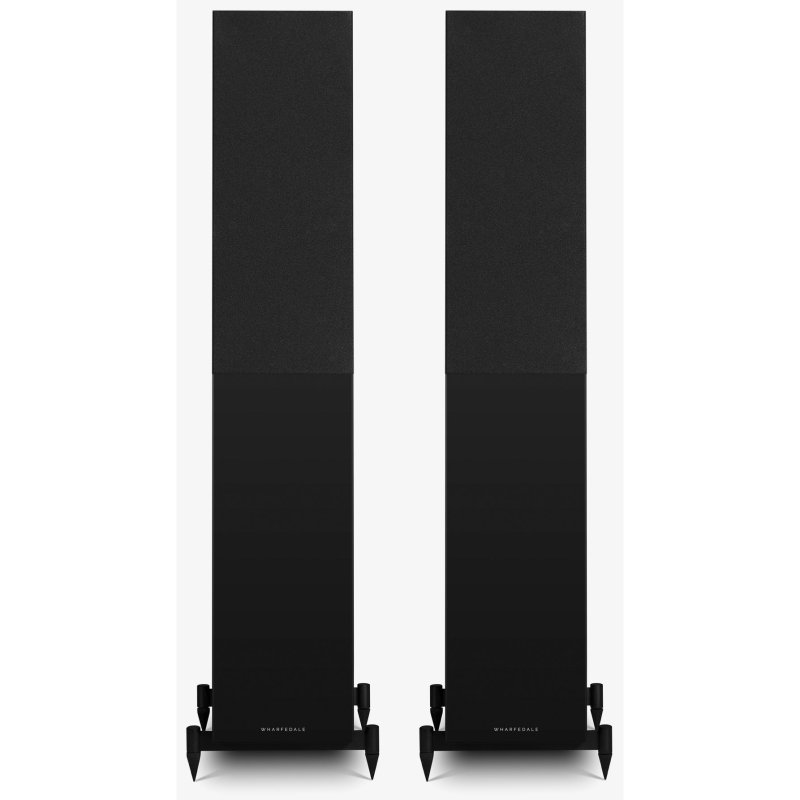 Wharfedale Diamond 12.3i Floorstanding Speakers Walnut (Pair) - pair with grilles