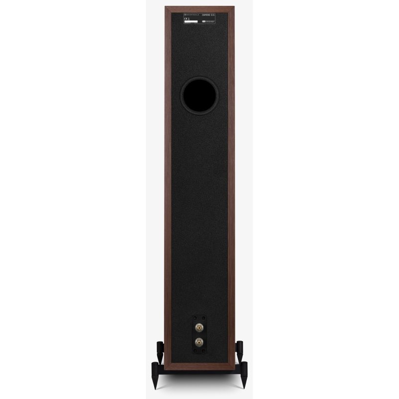 Wharfedale Diamond 12.3i Floorstanding Speakers Walnut (Pair) - rear