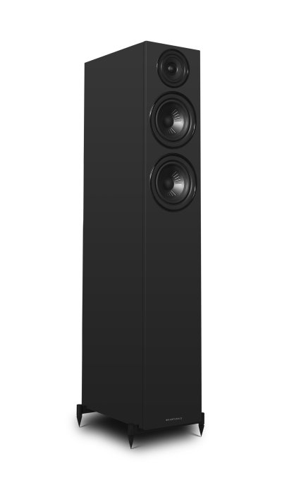 Wharfedale Diamond 12.4i Floorstanding Speakers All-Black (Pair)