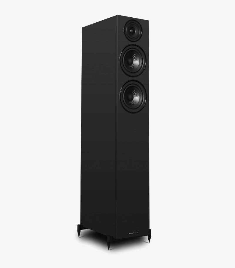 Wharfedale Diamond 12.4i Floorstanding Speakers Black (Pair) - opposite angle