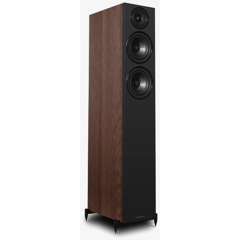 Wharfedale Diamond 12.4i Floorstanding Speakers Walnut (Pair) - opposite angle