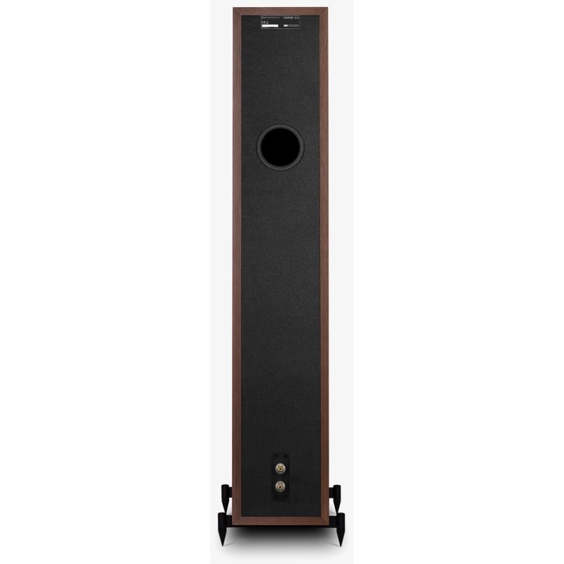 Wharfedale Diamond 12.4i Floorstanding Speakers Walnut (Pair) - rear panel