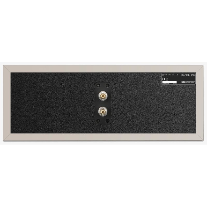 Wharfedale Diamond 12.Ci Centre Speaker Grey - rear panel