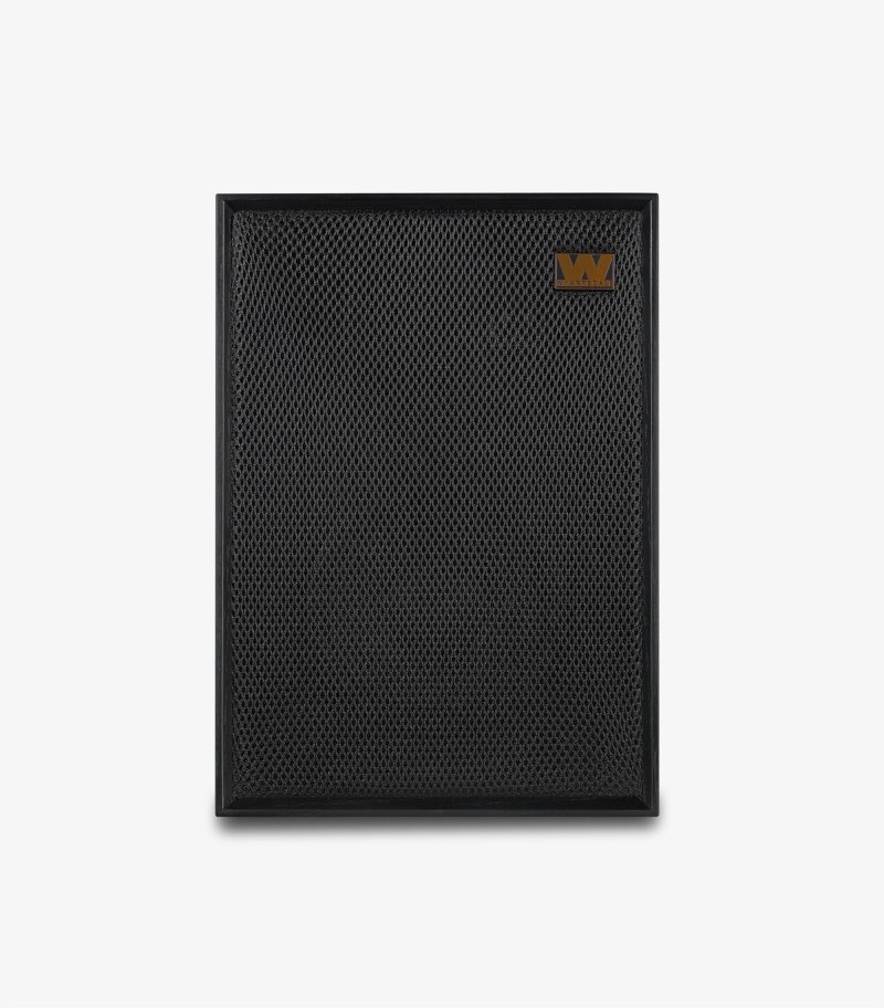 Wharfedale Denton 85th Anniversary Bookshelf Speakers Black Oak (Pair) - Detail