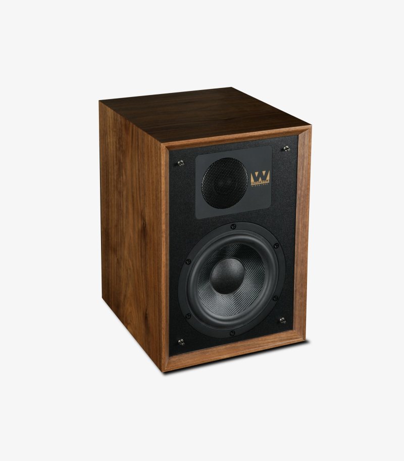 Wharfedale Denton 85th Anniversary Bookshelf Speakers Antique Walnut (Pair) - Lifestyle