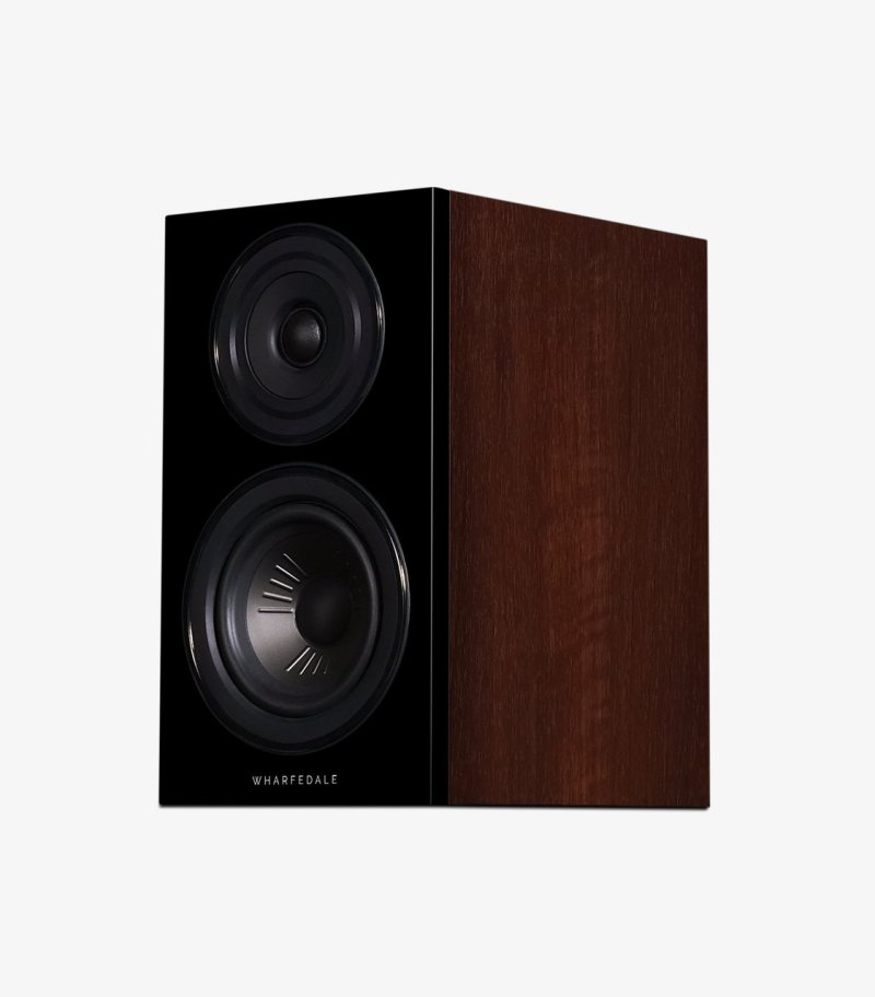 Wharfedale Diamond 12.1 Bookshelf Speakers Walnut (Pair)