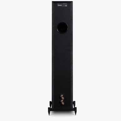 Wharfedale Diamond 12.3 Floorstanding Speakers Black (Pair) — rear panel