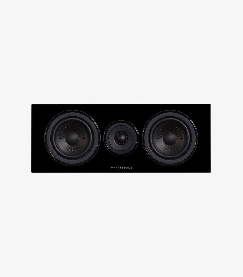 Wharfedale Diamond 12.C Centre Speaker Black — front view