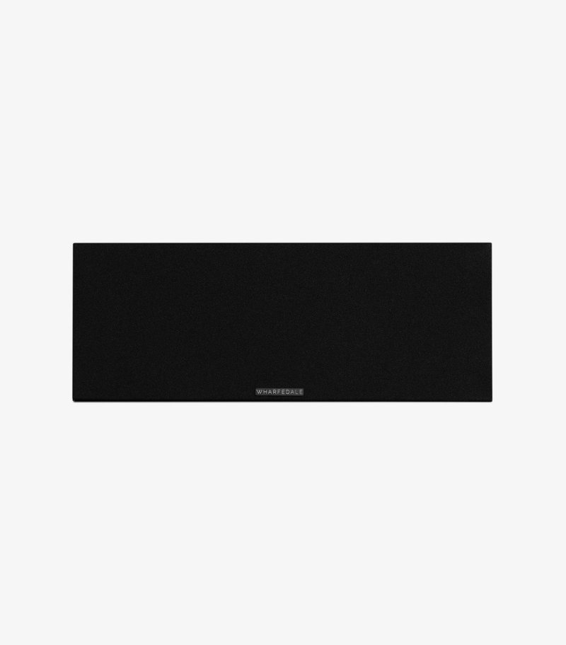 Wharfedale Diamond 12.C Centre Speaker Black — front view (grille on)