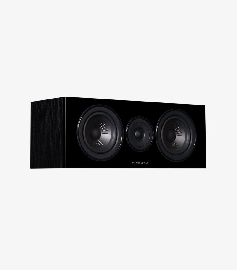 Wharfedale Diamond 12.C Centre Speaker Black — rear view