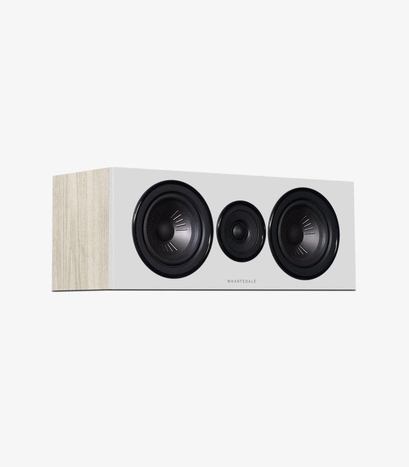 Wharfedale Diamond 12.C Centre Speaker Light Oak — rear view