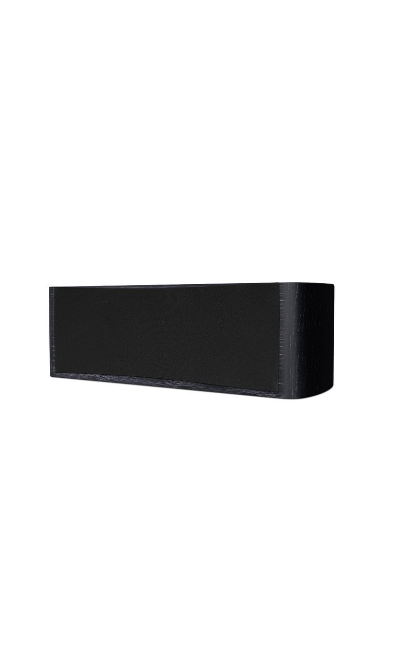 Wharfedale Evo 4.CS Centre Speaker Black (Single) — hero view (grille on)