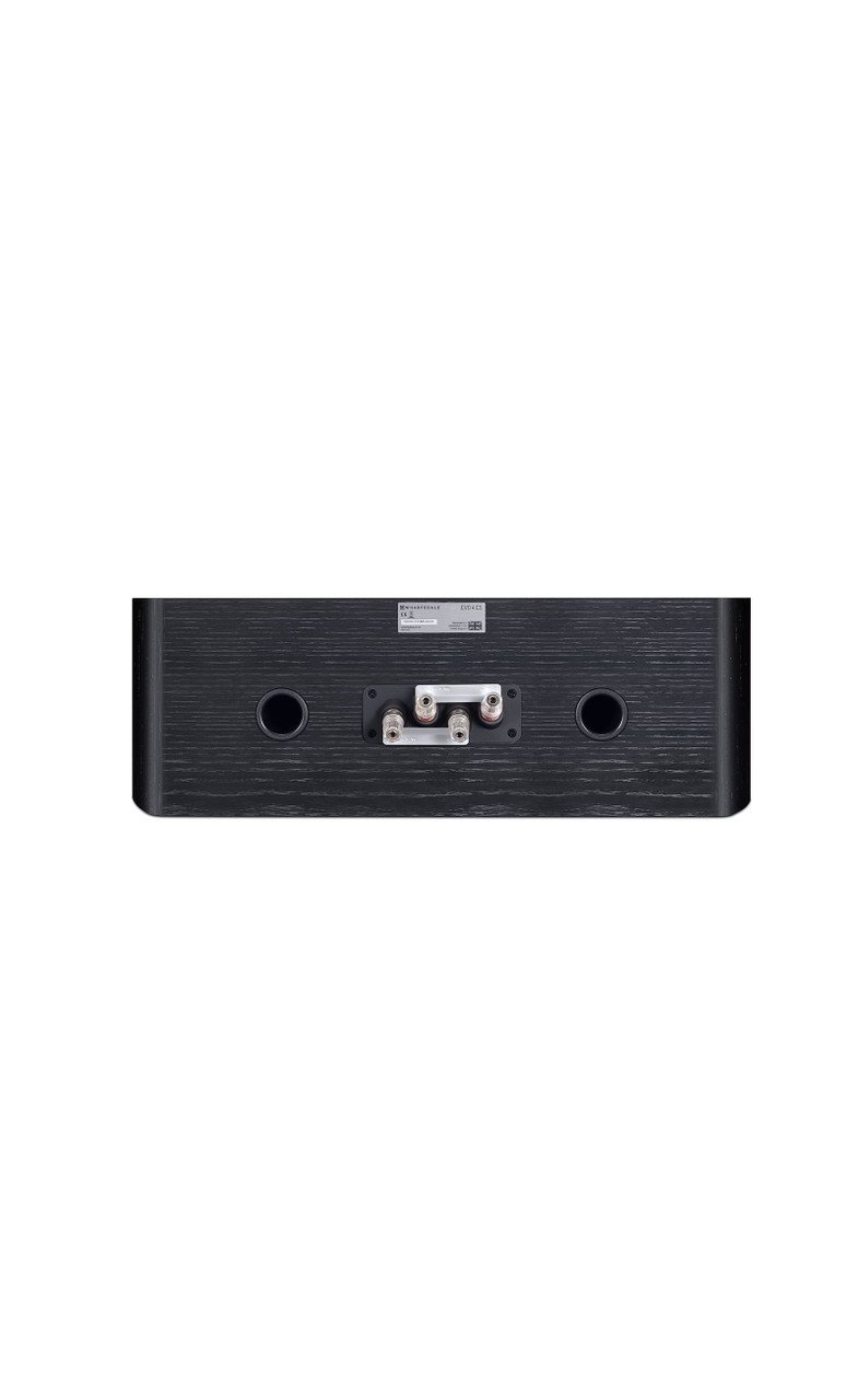 Wharfedale Evo 4.CS Centre Speaker Black (Single) — rear panel