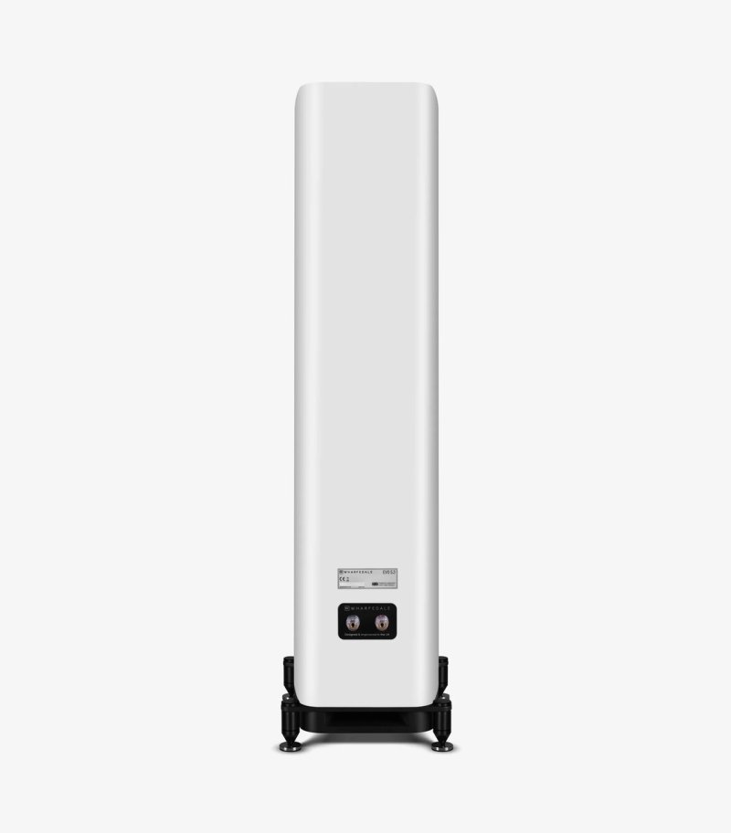 Wharfedale Evo 5.3 Floorstanding Speakers White - front view with grille