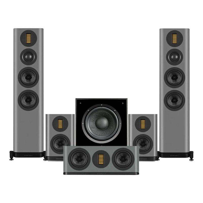 Wharfedale Evo 5.3 HCP 5.1 Home Cinema Speaker Package Lunar Grey