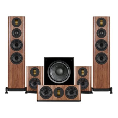 Wharfedale Evo 5.3 HCP 5.1 Home Cinema Speaker Package Walnut