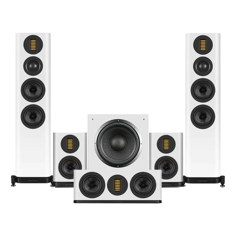 Wharfedale Evo 5.3 HCP 5.1 Home Cinema Speaker Package White