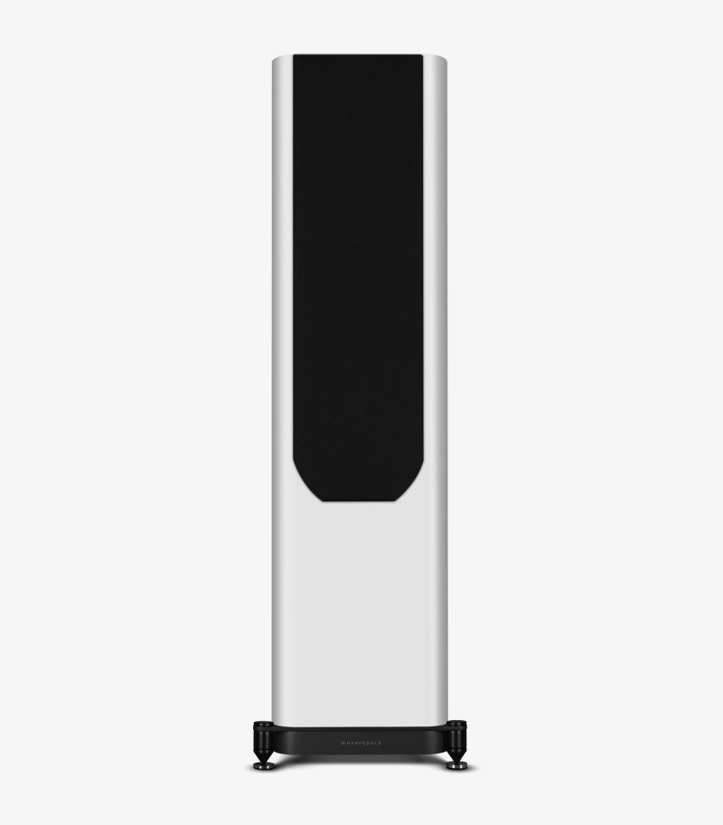 Wharfedale Evo 5.4 Floorstanding Speakers White (Pair) — grille fitted