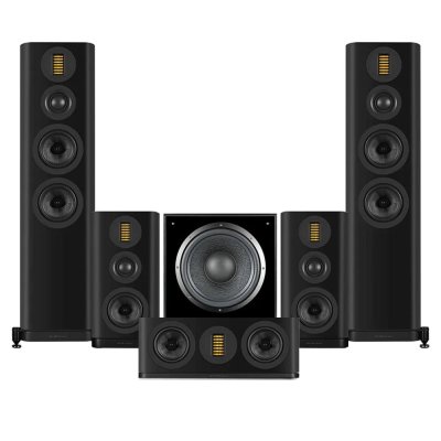 Wharfedale Evo 5.4 HCP 5.1 Home Cinema Speaker Package Black