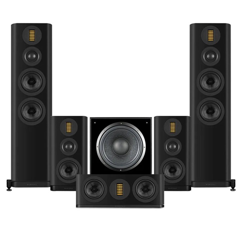 Wharfedale Evo 5.4 HCP 5.1 Home Cinema Speaker Package Black