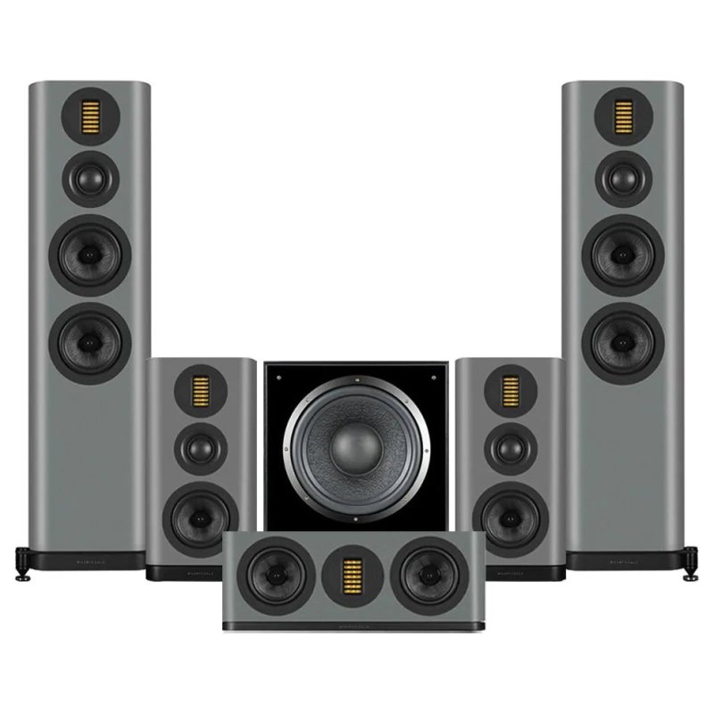 Wharfedale Evo 5.4 HCP 5.1 Home Cinema Speaker Package Lunar