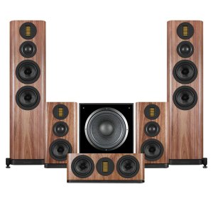 Wharfedale Evo 5.4 HCP 5.1 Home Cinema Speaker Package Walnut