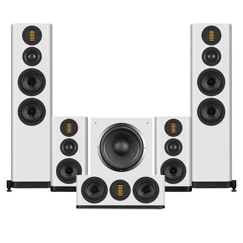 Wharfedale Evo 5.4 HCP 5.1 Home Cinema Speaker Package White