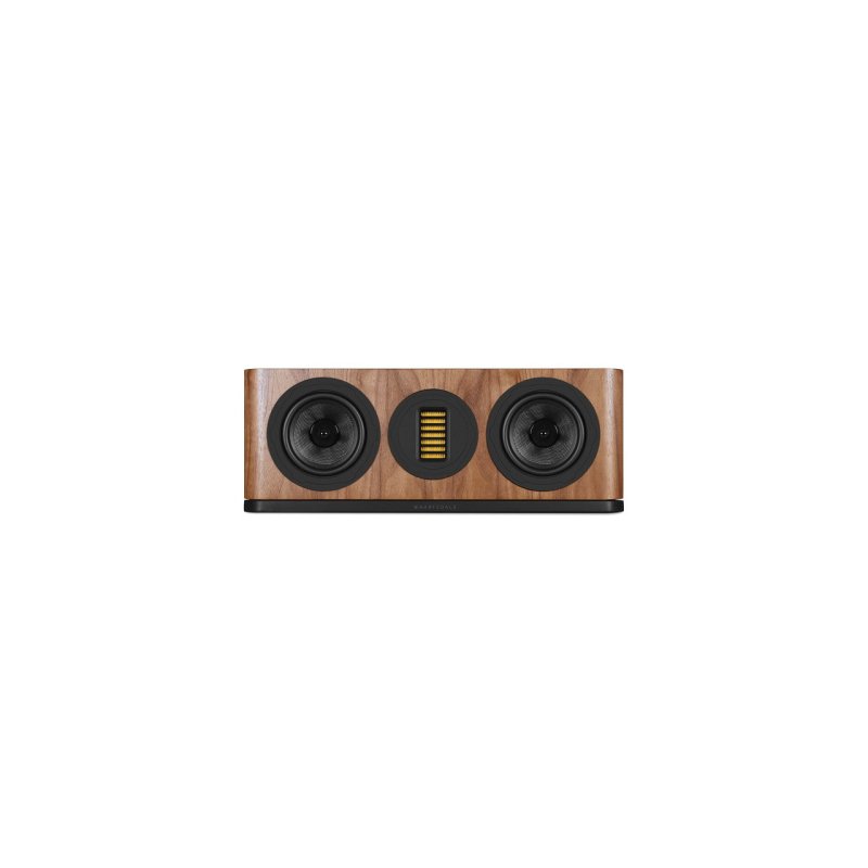 Wharfedale Evo 5.C Centre Speaker Walnut — front view (grille on)