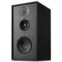 Wharfedale Linton Standmount Speakers Black Oak (Pair)