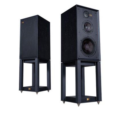 Wharfedale Super Linton & Stands Package Black Oak